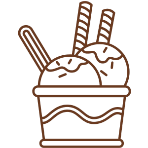 Ice Cream Options at Lapp Valley Farms